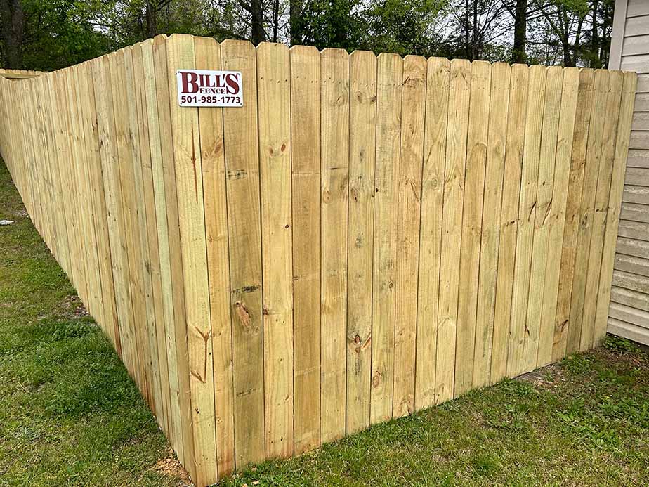 Wood fence contractor in the Arkansas area.