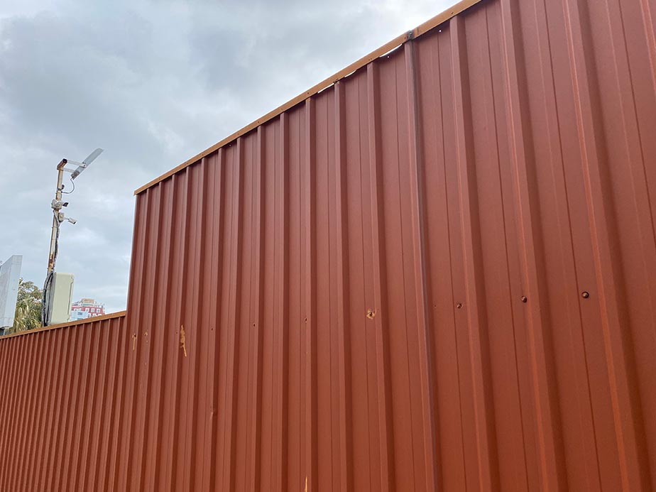 Bryant AR Metal Panel Fences 