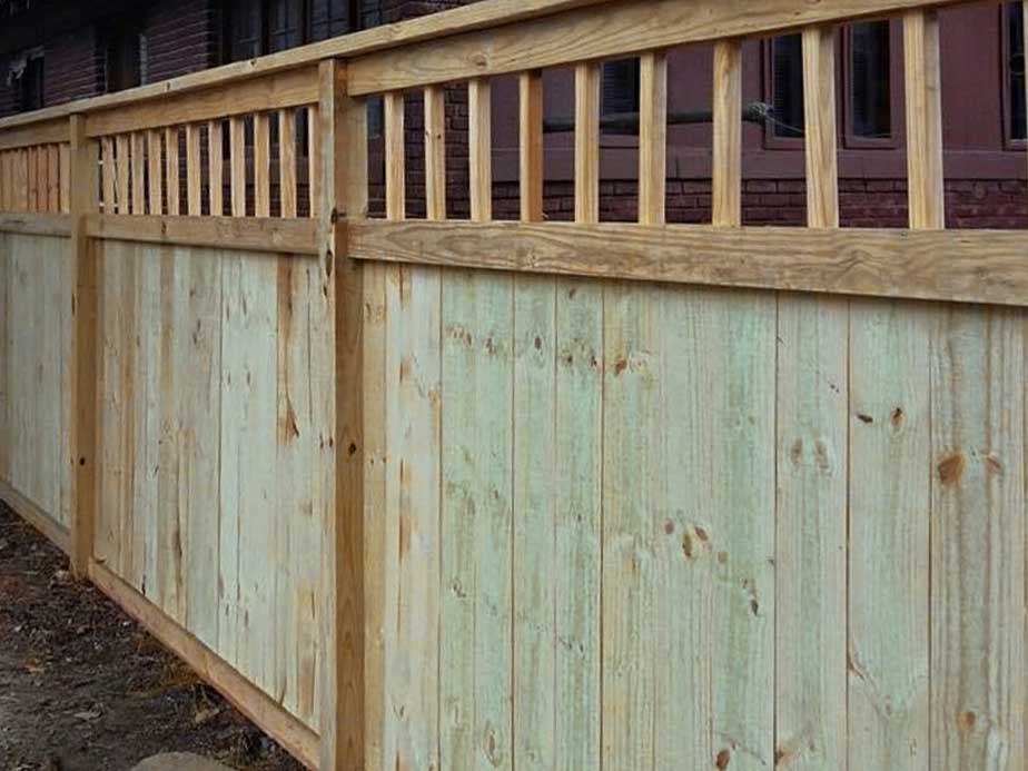 Residential Decorative Fence in Arkansas